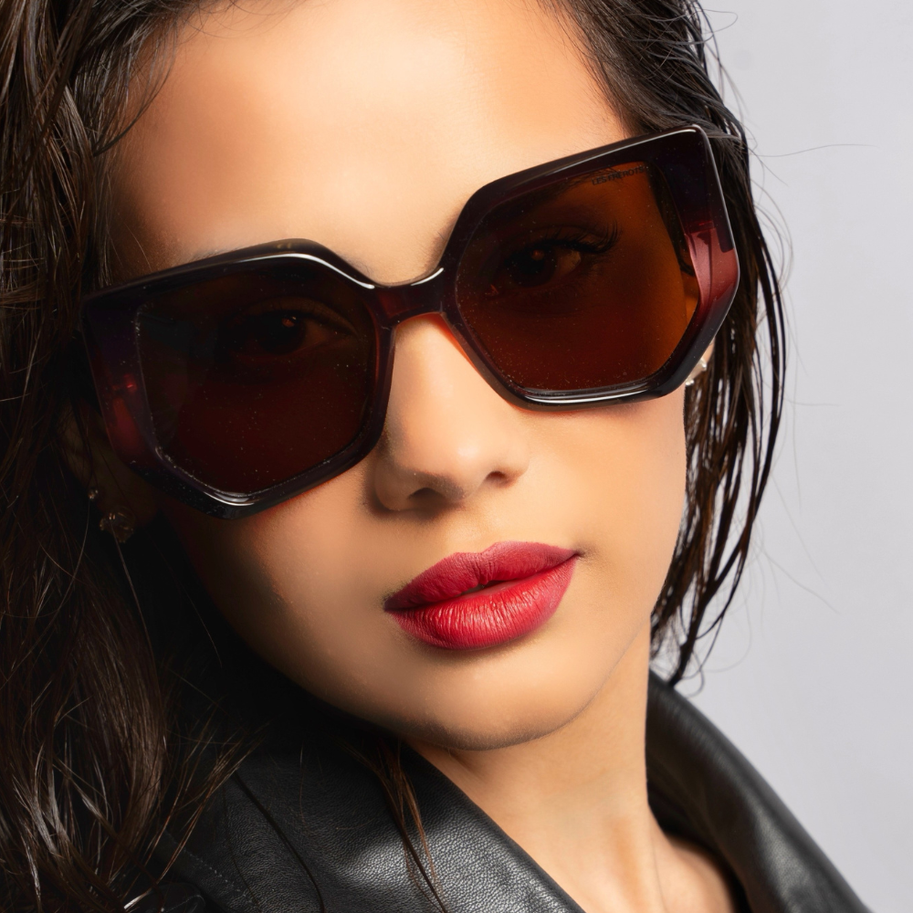 Rose gold sunglasses, Rose d'Amour