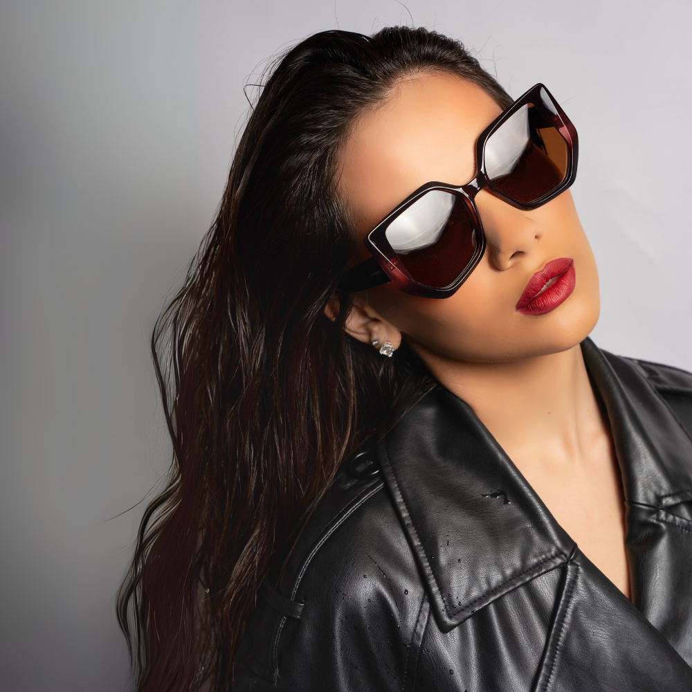 Rose gold sunglasses, Rose d'Amour